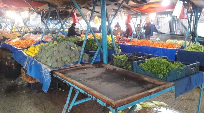 KAR VE DON PAZAR FİYATLARINI UÇURDU