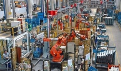 SANAYİ ÜRETİMİ YILLIK YÜZDE 11,4 ARTTI