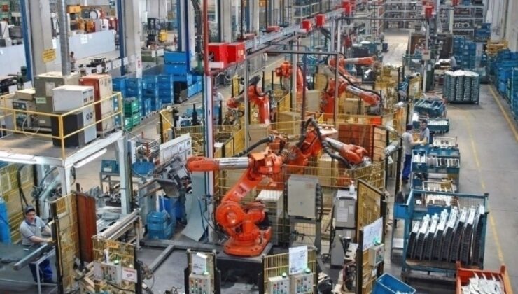 SANAYİ ÜRETİMİ YILLIK YÜZDE 11,4 ARTTI