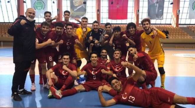 FUTSAL U19 MİLLİ TAKIMI, KIRGIZİSTAN’I 3-2 YENDİ