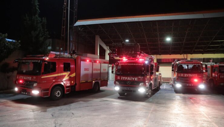 BÜYÜKŞEHİR EKİPLERİ YENİ YILA GÖREVLERİ BAŞINDA GİRDİ