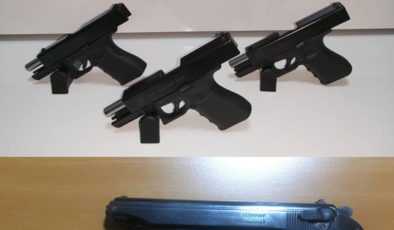 SİLAH KAÇAKÇILARI TUTUKLANDI