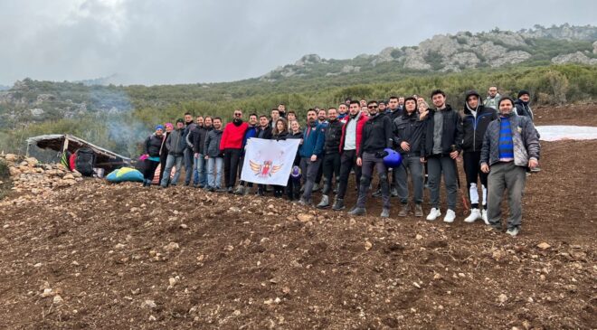 YENİ YILIN İLK UÇUŞU ÇARDAK’TAN