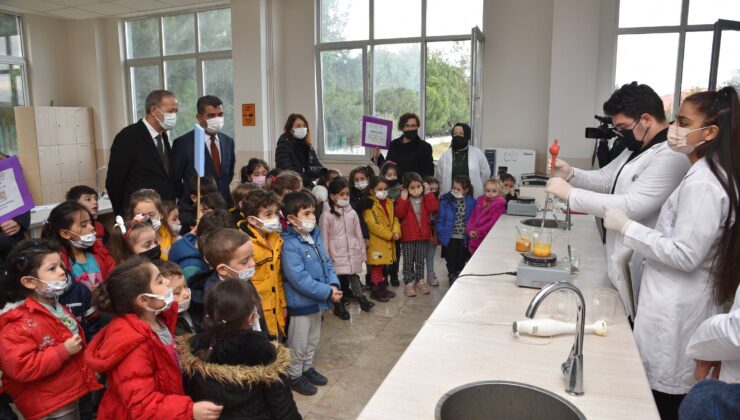 ANAOKULU MİNİKLERİ BİRİKTİRDİ MESLEK LİSELİLER DÖNÜŞTÜRDÜLER