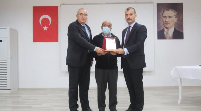 YILLARIN ÇAVUŞU EMEKLİ OLDU
