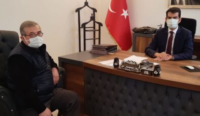 TÜRKİYE GAZETESİ’NDEN KAYMAKAM KÖKSAL’A HOŞGELDİN ZİYARETİ