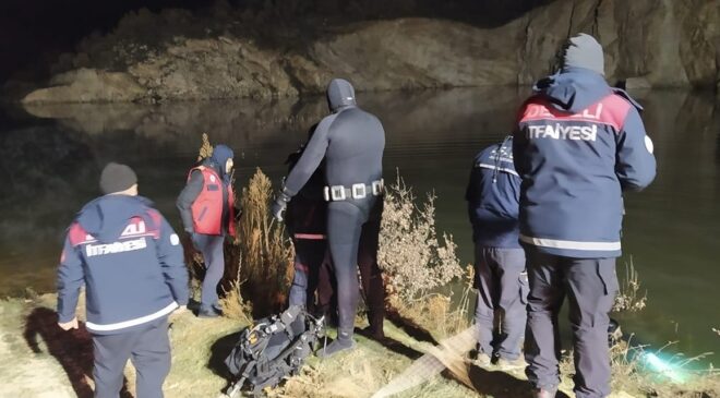 AVA GİTTİKTEN SONRA EŞYALARI GÖLETTE BULUNAN ADAM İÇİN ARAMA ÇALIŞMASI BAŞLATILDI