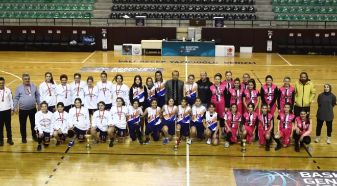 OKUL SPORLARI BASKETBOL MÜSABAKALARINDA ŞAMPİYONLAR BELLİ OLDU