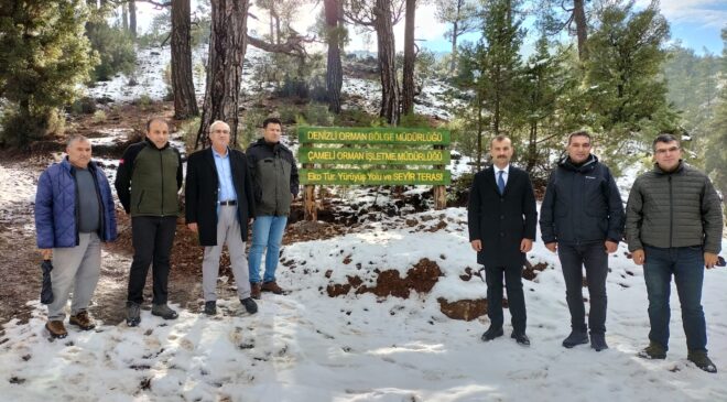 ÇAMELİ’DE EKOTURİZM YÜRÜYÜŞ YOLU HAYAT BULUYOR