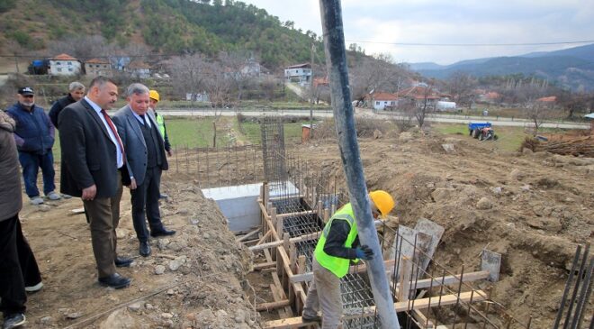 KARAÇAY SOSYAL TESİSİ İNŞAATI SÜRÜYOR