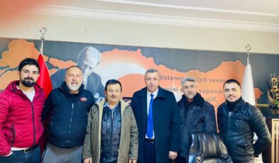 BAŞKAN TAVŞAN MAZBATASINI ALDI