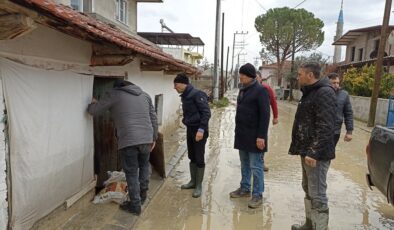 SELİN VURDUĞU SARAYKÖY’DE EVLERİ SU BASTI