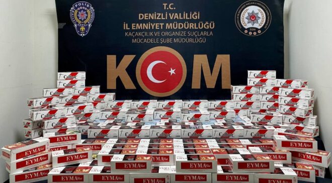 SİLAH VE TÜTÜN KAÇAKÇILIĞI YAPAN 8 ŞÜPHELİ YAKALANDI