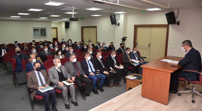 DENİZLİ’DE EĞİTİM FAALİYETLERİ DEĞERLENDİRİLDİ