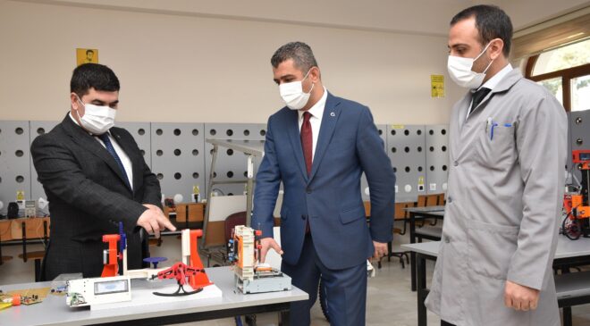 KALE’DEKİ EĞİTİM ÖĞRETİM FAALİYETLERİ YERİNDE DEĞERLENDİRİLDİ