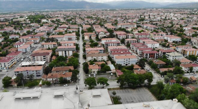 577 BİN METREKARE ALANA YAPI RUHSATI VERİLDİ