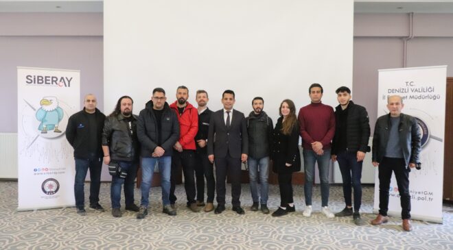 SİBER SUÇLARI ÖNLEMEYE YÖNELİK BAŞLATILAN SİBERAY PROJESİ TANITILDI