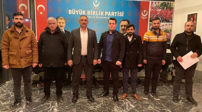 BBP DENİZLİ’DE ÜÇ İLÇEYE DAHA TEŞKİLAT BAŞKANI ATADI