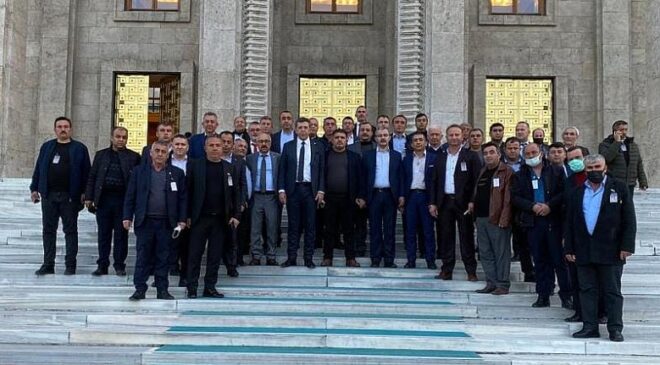 ÇİVRİLLİ MUHTARLARDAN ANKARA ÇIKARMASI