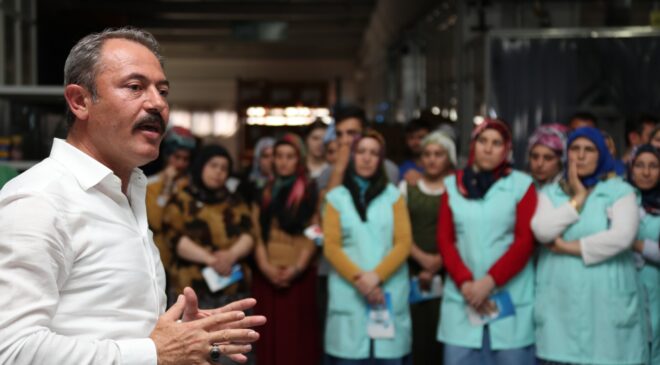 ŞAHİN TİN; “BU EŞİKTEN GÜÇLENEREK GEÇECEĞİZ”