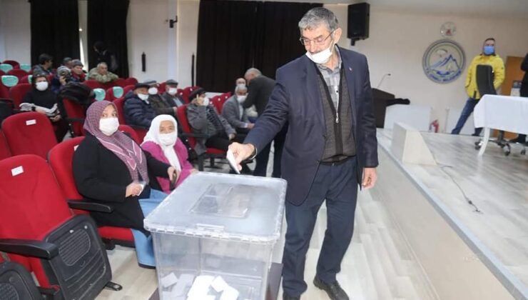 ÇAMELİ SULAMA BİRLİĞİ BAŞKANINI SEÇTİ