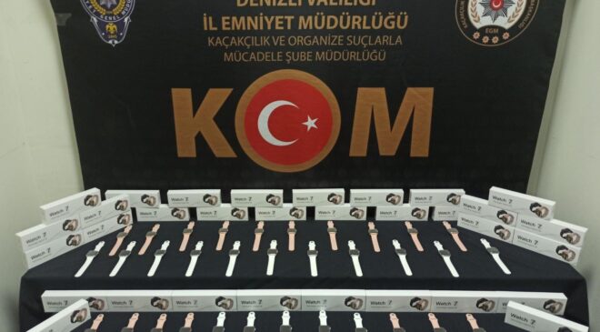 KAÇAK ÜRÜNLERLE BİRLİKTE YAKAYI ELE VERDİ