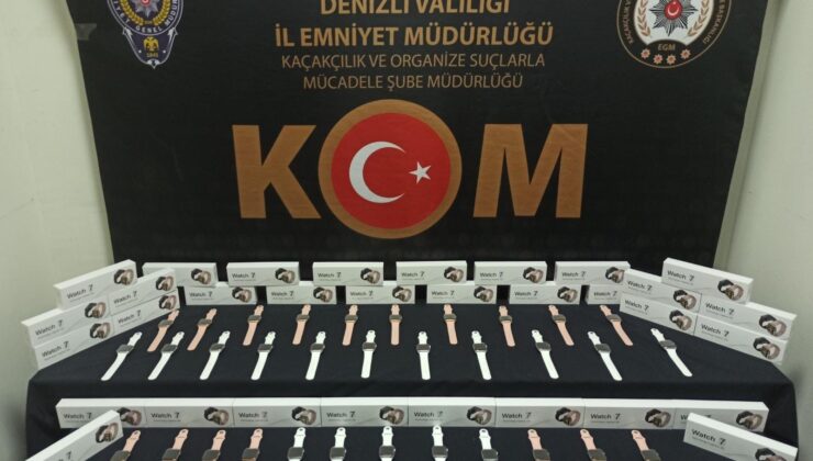 KAÇAK ÜRÜNLERLE BİRLİKTE YAKAYI ELE VERDİ