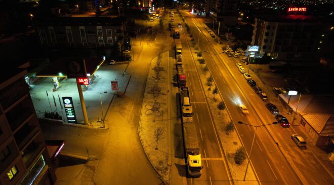 ANTALYA İLE MUĞLA KARAYOLU 7 SAAT SONRA ULAŞIMA AÇILDI