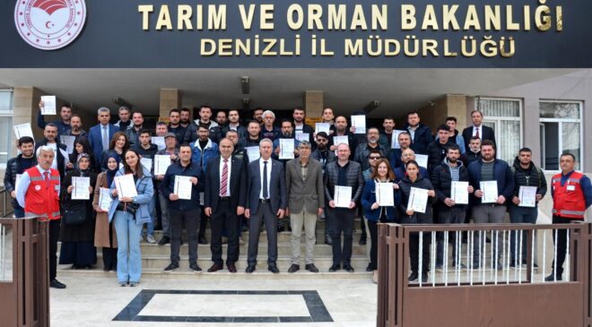 DENİZLİ’DE 47 OPERATÖR İÇİN EĞİTİM DÜZENLEDİ