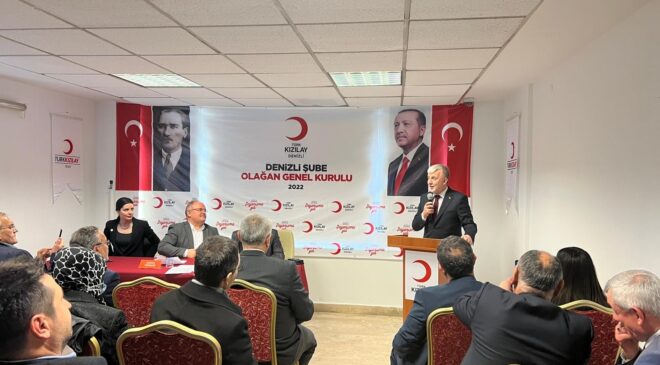 TÜRK KIZILAY DENİZLİ ŞUBESİNDE GENEL KURUL SÜRECİ TAMAMLANDI
