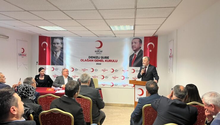 TÜRK KIZILAY DENİZLİ ŞUBESİNDE GENEL KURUL SÜRECİ TAMAMLANDI