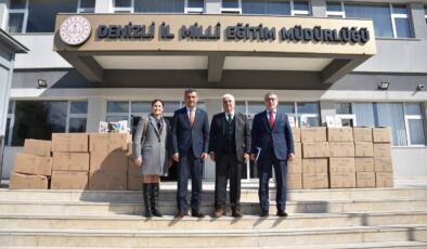 DSO MECLİSİ’NDEN ÖĞRENCİLERE KİTAP BAĞIŞI