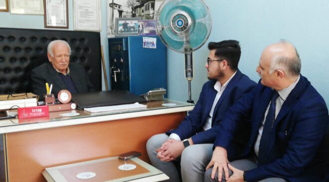 YARIM ASIRLIK EMLAKÇI İLE YENİ NESİL MESLEKTAŞI BULUŞTU