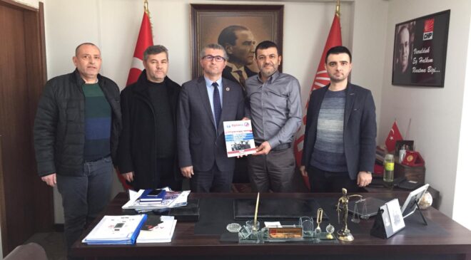 EĞİTİM-İŞ’TEN CHP’YE ZİYARET