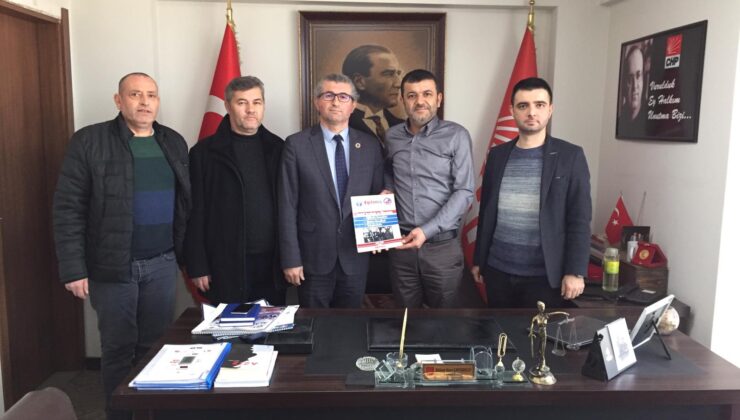 EĞİTİM-İŞ’TEN CHP’YE ZİYARET