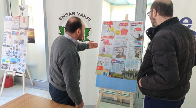 İSTİKLAL MARŞI VE ÇANAKKALE KONULU FOTOĞRAF SERGİSİ