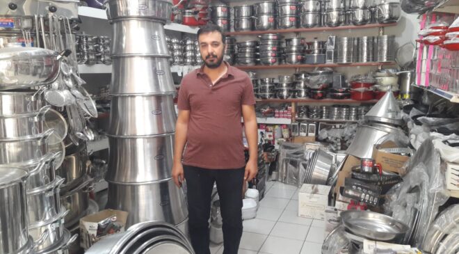 ZAMLAR HEM ESNAFI HEM VATANDAŞI VURDU