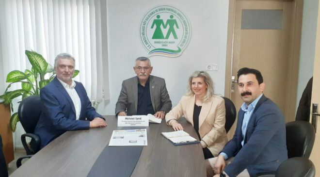 KÖY-KOOP’A ALMANYA’DAN ZİYARET
