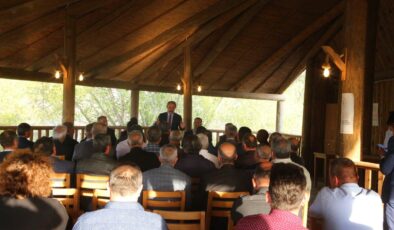 ŞAHİN TİN: “SUYUMUZU VE TOPRAĞIMIZI KORUYACAĞIZ”