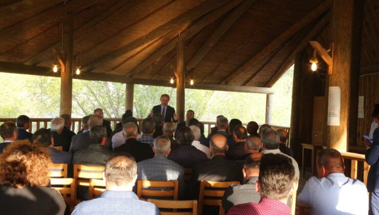 ŞAHİN TİN: “SUYUMUZU VE TOPRAĞIMIZI KORUYACAĞIZ”