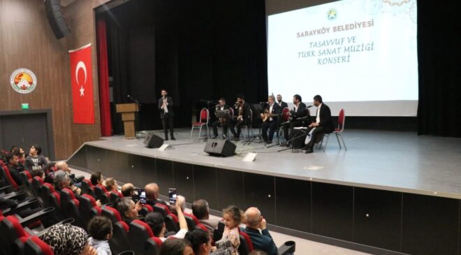 SARAYKÖY’DE TASAVVUF VE TÜRK SANAT MÜZİĞİ KONSERİ