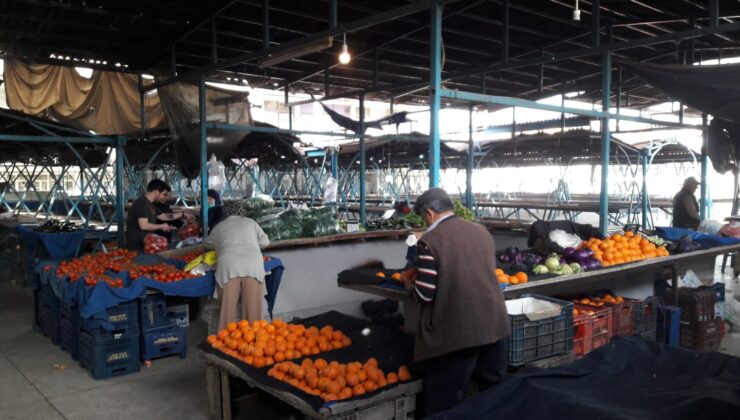 PAZAR FİYATLARI DÜŞMEYE BAŞLADI