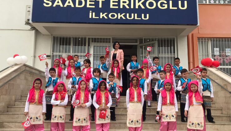 SAADET ERİKOĞLU İLKOKULU’NDA 23 NİSAN COŞKUSU