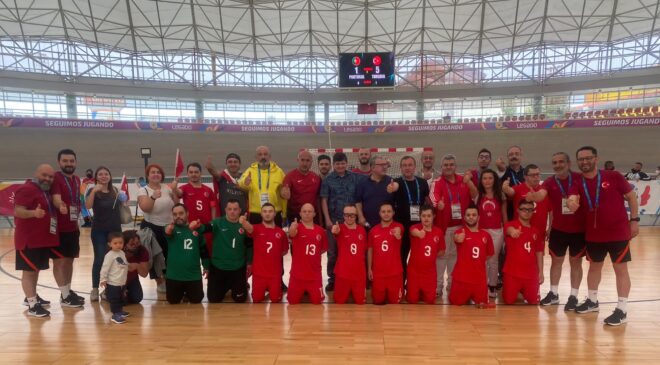 DOWN FUTSAL MİLLİ TAKIMI, DÜNYA ÜÇÜNCÜSÜ OLDU