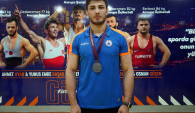 YUNUS EMRE BAŞAR: ‘GÜREŞTE BAŞARILI BIR GELECEK GÖRÜYORUM’