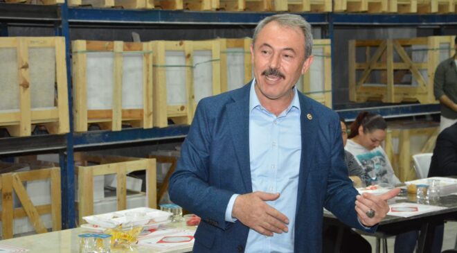 MİLLETVEKİLİ TİN: “ÜRETMEDEN GÜÇLÜ OLAMAYIZ”