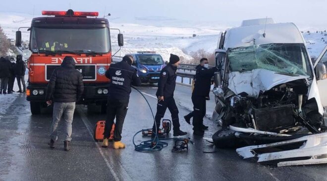 SON 1 HAFTADA 101 TRAFİK KAZASI MEYDANA GELDİ