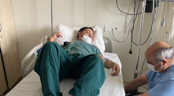 26 YAŞINDAKİ AMATÖR FUTBOLCU MAÇTAN SONRA KALP KRİZİ GEÇİRDİ