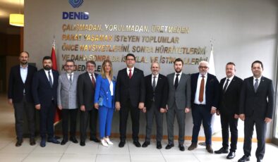 DENİB BAŞKANI HÜSEYİN MEMİŞOĞLU GÜVEN TAZELEDİ