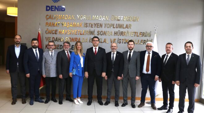 DENİB BAŞKANI HÜSEYİN MEMİŞOĞLU GÜVEN TAZELEDİ
